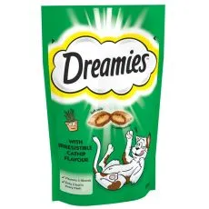 Tratamente Dreamies cu iarba pisicii 60 g