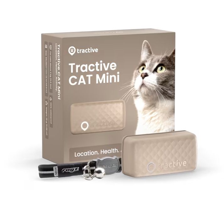Tractive GPS CAT Mini + zgardă - urmărirea locației și...