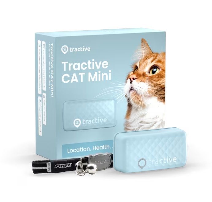 Tractive GPS CAT Mini + zgardă - urmărirea locației și...