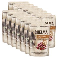 Shelma Cat rață-cranberry în sos 14 x 85 g