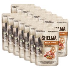 Shelma Cat curcan-buckthorn în sos 14 x 85 g