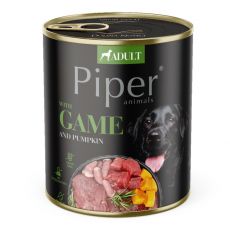 Piper Adult conservă pentru câini cu carne de vânat și dovleac 800 g