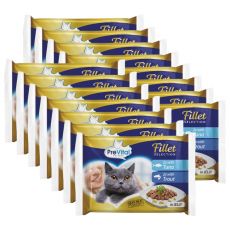PreVital Fillet Selection ton/păstrăv în jeleu 60 x 85 g