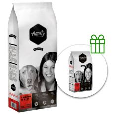 Amity Premium Chicken and Rice 15 kg + 4 kg GRATUIT