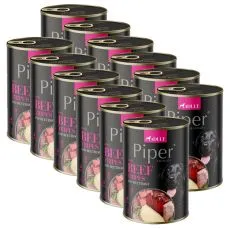 Conservă Piper Adult cu burtă de vită și sfeclă roșie 12 x 400 g