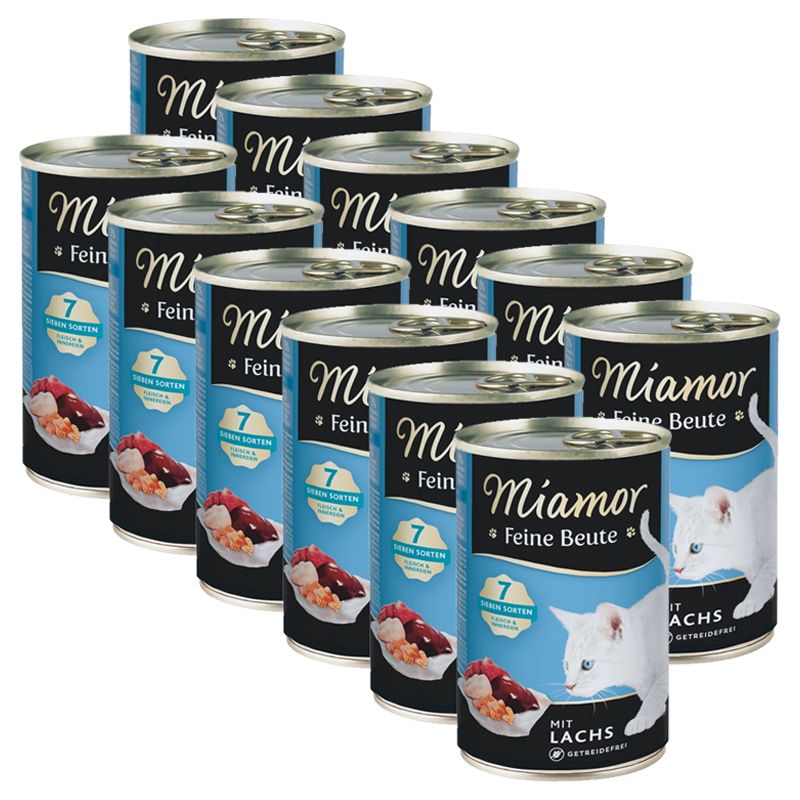 Miamor Feine Beute cu somon 12 x 400 g