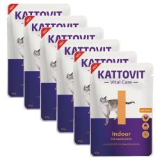 Kattovit Vital Care Indoor pui 6 x 85 g
