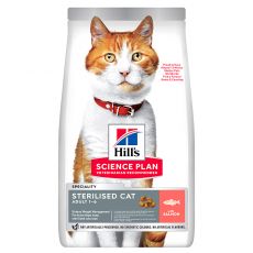 Hill's Science Plan Feline Young Adult Sterilised Cat Salmon 15 kg - AMBALAJ DETERIORAT