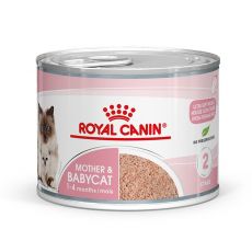 Royal Canin Mother & Babycat Pate instinctiv pentru pisici și pisoi care alăptează 195 g