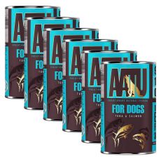 AATU For Dogs Tuna & Salmon 6 x 400 g