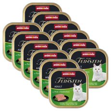 Pateu Animonda Vom Feinsten Adult Cats - curcan şi iepure 12 x 100 g