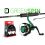 Set Delphin GreenSPIN 180cm/10-30g băț + mulinetă 2T + 0,234mm mono
