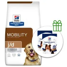 Hill's Prescription Diet j/d Joint Care Granule pentru c&acirc;ini 16 kg + 2x recompense GRATUIT