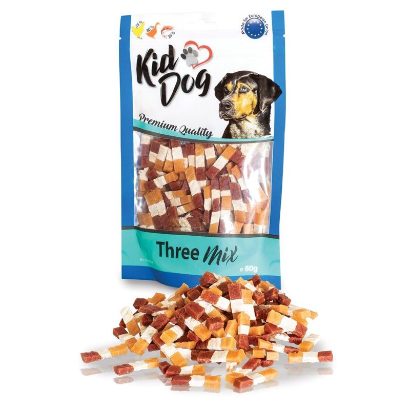 Kid Dog Pui și rață cu cod 80 g