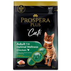 Prospera Plus Cat Adult 1+ Optimal Wellness Chicken 2 kg