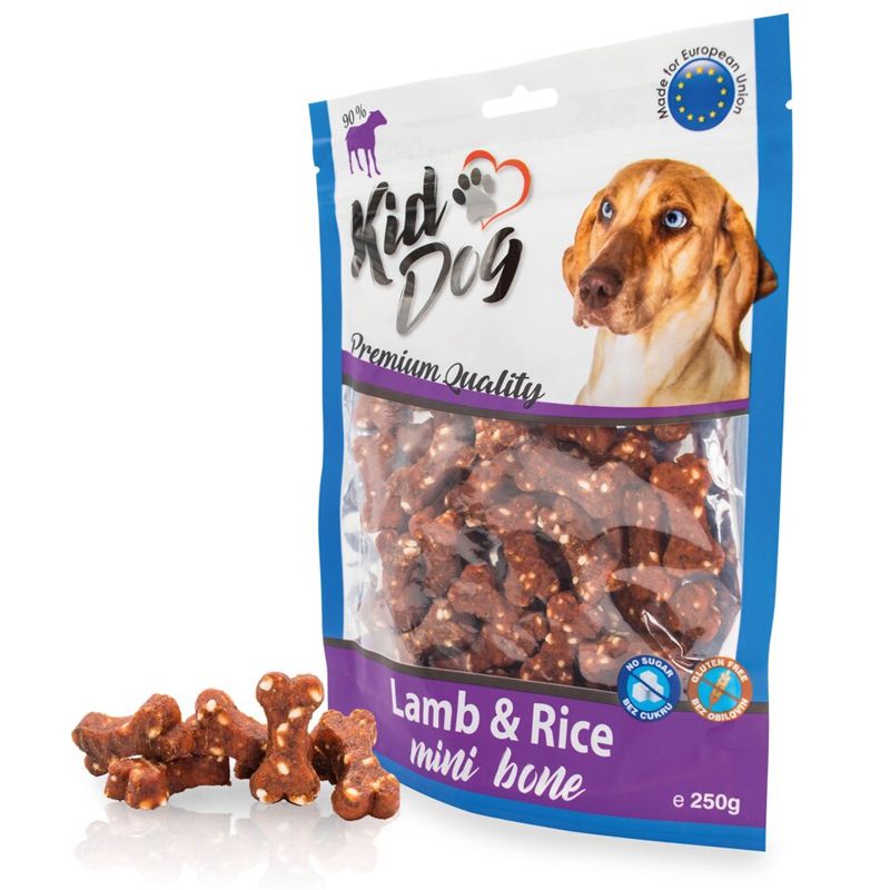 Kid Dog Mini gustare miel cu orez 250 g