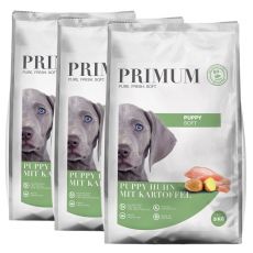 Primum Puppy Soft Pui moale cu cartofi 3 x 5 kg