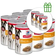 Hill's Science Plan Canine Adult Light 370 g, 9+3 GRATUIT