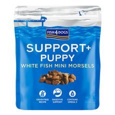 FISH4DOGS Support+ Puppy White Fish Mini Morsels 150 g