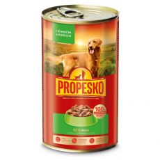 Propesko Dog Conservă pui-miel în sos 1240 g