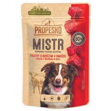 Propesko MISTR Dog Plic cu vită în sos 85 g