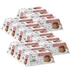 GOURMET Revelations pateu moale cu somon și sos 24 x 57 g