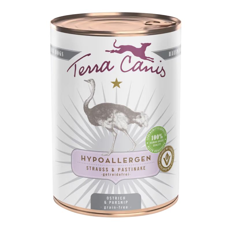 Terra Canis Hypoallergenic Ostrich & parsnip 400 g