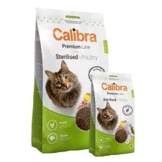 Calibra Cat Premium Line Sterilised Poultry 10 kg + 2 kg GRATUIT