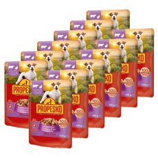 Propesko Dog Plic vită-iepure în sos 12 x 100 g