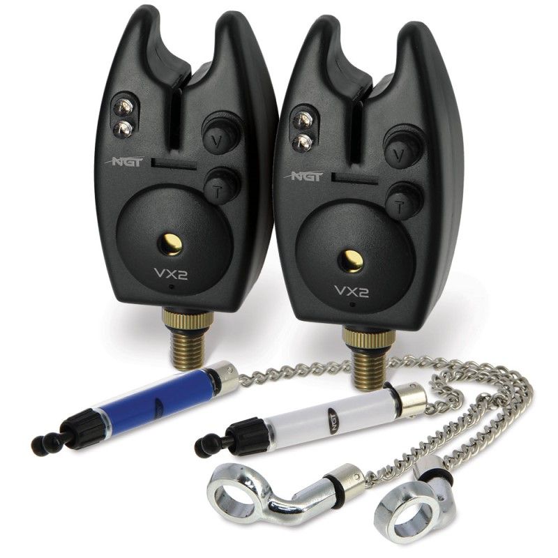 NGT 2x Bite Alarm VX2 + 2x Swinger + 2x batteries FREE!!!
