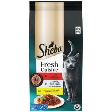 Sheba Fresh Cuisine Taste of Paris &icirc;n sos 6 x 50 g