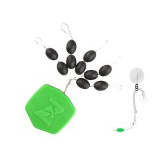 ZFISH Tungsten Oval Beads 4 mm