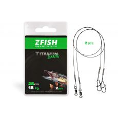 ZFISH Titanium Leader 20cm / 12kg / 2x