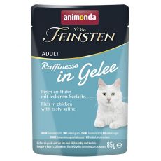 Animonda Vom Feinsten Raffinesse In Gelee pui și păstrăv în jeleu 85 g