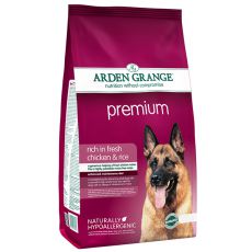 ARDEN GRANGE Premium rich in fresh chicken & rice 12 kg - AMBALAJ DETERIORAT