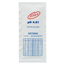 Soluție de calibrare pH 4,01 - pungă de 20 ml