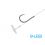 Delphin FLR Quickstop 8cm / 0,22mm / B-LESS 8 / 6buc