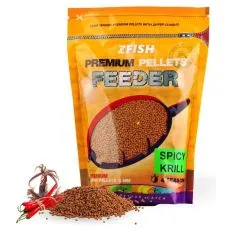 ZFISH Micro Method Feeder Pellets SPICY KRILL 2 mm / 700 g
