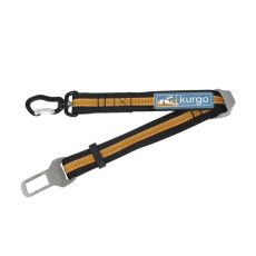 Kurgo Direct to Seat Belt Swivel Tether Orange
