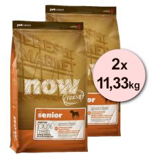 Petcurean NOW FRESH Grain Free SENIOR - 2 x 11,33kg