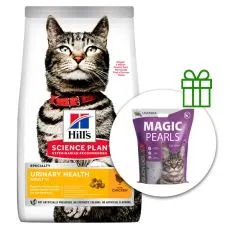 Hill's Science Plan Feline Adult Urinary Health Chicken 7kg + așternut GRATUIT