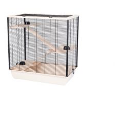 Cuşcă rozătoare FRODO + Wood 78 x 48 x 80 cm BEJ