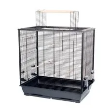 Cușcă pentru păsări  FIONA 78 x 48 x 81,5/100 cm NEGRU