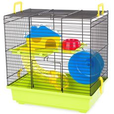 TEDDY 1 COLOR - cuşcă pentru hamsteri VERDE