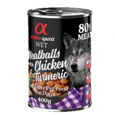 Alpha Spirit Meatballs - Kuracie s kurkumou 400 g