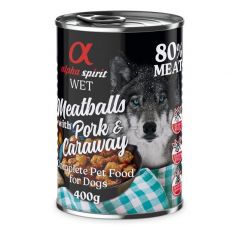 Alpha Spirit Meatballs - Porc cu chimion 400 g