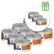 Hill's Prescription Diet Feline Stew c/d Multicare with Chicken & Vegetables 82 g, 9+3 GRATUIT