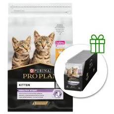 PURINA PRO PLAN KITTEN HEALTHY START Chicken 10 kg + 10 pliculețe GRATUIT