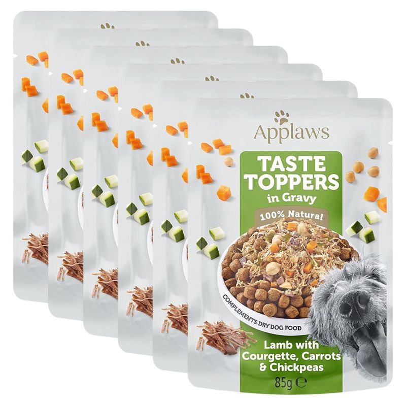 Applaws Dog Taste Toppers in Gravy miel, dovleac, morcov și năut 6 x 85 g
