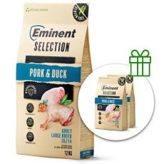 Eminent Selection Adult Large Breed Pork & Duck 12+4 kg GRATUIT